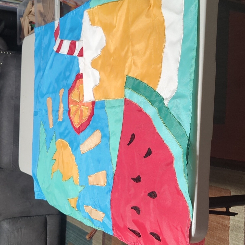 Summer Porch Flag
